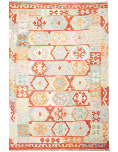 Kilim 169x246 Cm Kilim Afghanistan Lana Cardata A Mano