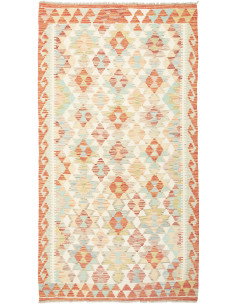 Kilim 107x198 Cm Kilim Afghanistan Hand-carded Wool Cotton