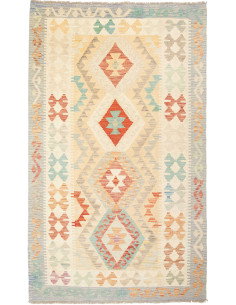 Kilim 112x189 Cm Kilim, Afghanistan, Lana Cardata A Mano