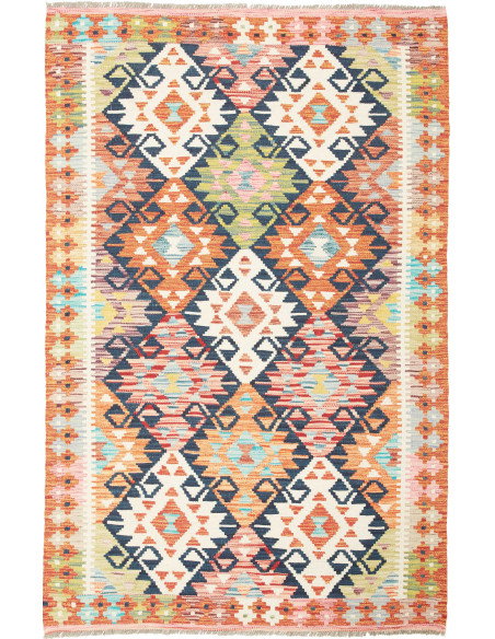 Kilim 120x185 Cm Kilim Afghanistan Hand-carded Wool