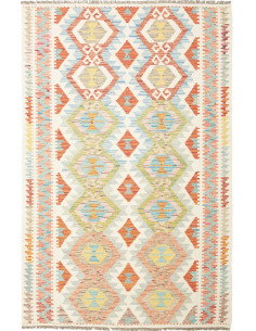 Kilim 124x184 Cm Kilim, Afghanistan, Hand-carded Wool (warp: