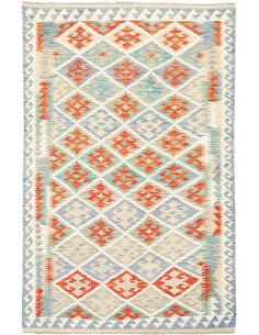 Kilim 125x192 Cm Kilim, Afghanistan, Hand-carded Wool (warp: