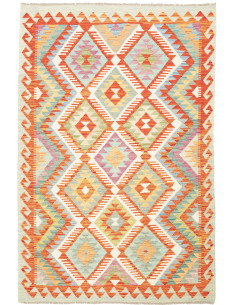 Kilim 123x185 Cm Kilim Afghanistan Hand-carded Wool Cotton