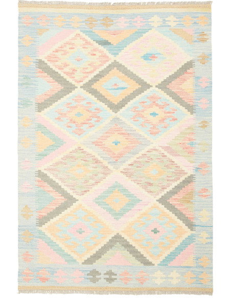 Kilim 120x178 Cm Kilim Afghan, Hand-carded Wool (warp: