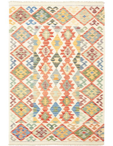 Kilim 125x185 Cm Kilim Afghanistan Lana Cardata A Mano