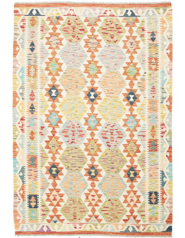 Kilim 128x190 Cm Kilim, Afghanistan, Hand-carded Wool (warp: