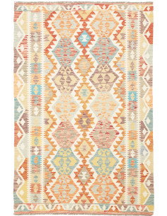Kilim 125x189 Cm Kilim, Afghanistan, Hand-carded Wool (warp: