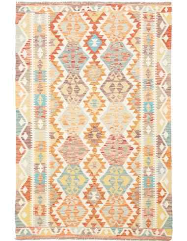 Kilim 125x189 Cm Kilim, Afghanistan, Lana Cardata A Mano