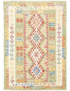 Kilim 121x173 Cm Kilim Afghanistan Lana Cardata A Mano