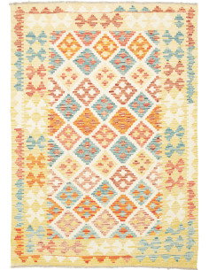 Kilim 127x179 Cm Kilim Afghanistan Hand-carded Wool Cotton