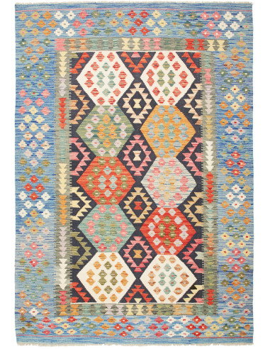 Kilim 167x239 Cm Kilim, Afghanistan, Hand-carded Wool