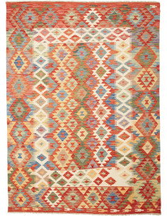 Kilim 171x235 Cm Kilim, Afghanistan, Hand-carded Wool (warp: