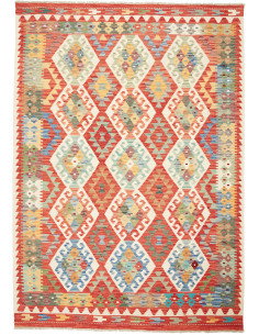 Kilim 176x248 Cm Kilim Afghanistan, Hand-carded Wool, Cotton