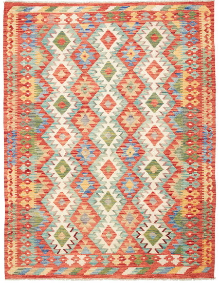 Kilim 171x230 Cm Kilim, Afghanistan, Hand-carded Wool