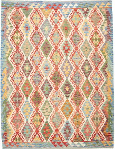 Kilim 181x237 Cm Kilim Afghanistan Hand-carded Wool (warp: