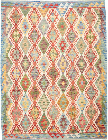 Kilim 181x237 Cm Kilim Afghanistan Hand-carded Wool (warp: