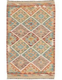 Kilim 80x127 Cm Kilim, Afghanistan, Lana Cardata A Mano