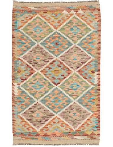 Kilim 80x127 Cm Kilim, Afghanistan, Hand-carded Wool (warp