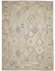 Kilim 256x342 Cm Kilim Afghanistan, Lana Cardata A Mano,