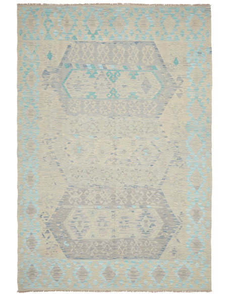 Kilim 198x298 Cm Kilim Afghanistan Lana Cotone