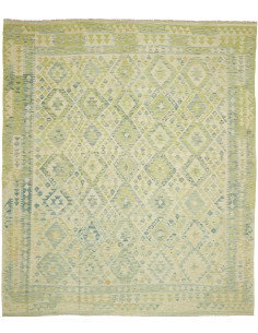 Kilim 258x296 Cm Kilim, Afghanistan, Lana Cardata A Mano