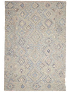 Kilim 201x293 Cm Kilim, Afghanistan, Lana Cardata A Mano