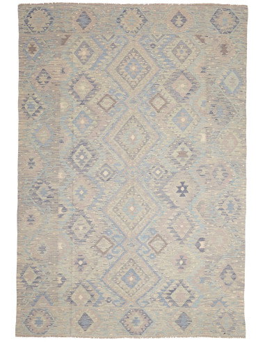 Kilim 201x293 Cm Kilim, Afghanistan, Lana Cardata A Mano