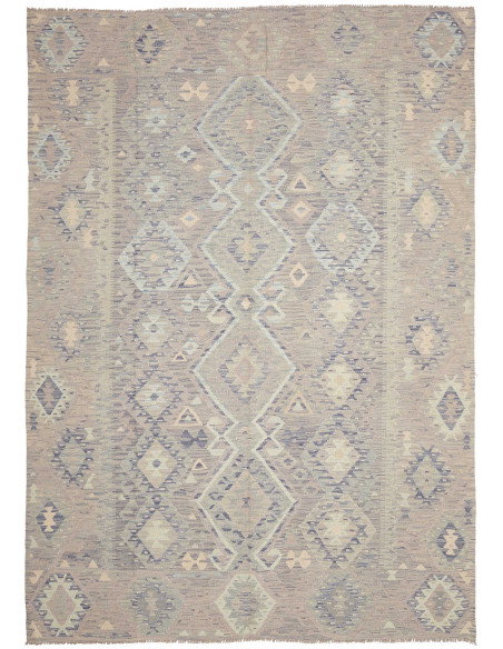 Kilim 207x292 Cm Kilim, Afghanistan, Hand-carded Wool (warp: