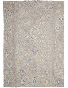 Kilim 206x290 Cm Kilim, Afghanistan, Lana Cardata A Mano
