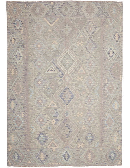 Kilim 206x290 Cm Kilim, Afghanistan, Lana Cardata A Mano