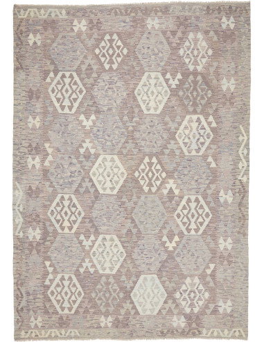 Kilim 206x290 Cm Kilim Afghanistan Lana Cardata A Mano