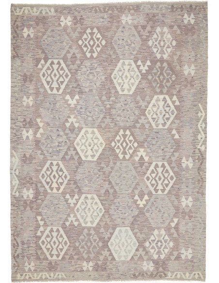 Kilim 206x290 Cm Kilim Afghanistan Lana Cardata A Mano