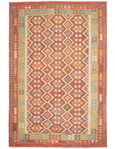 Kilim 206x305 Cm Kilim Afghanistan, Lana Cardata A Mano