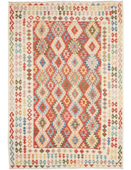 Kilim 208x291 Cm Kilim, Afghanistan, Lana, Cotone
