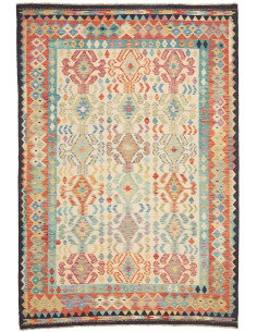 Kilim 203x294 Cm Kilim Afghanistan Lana Cardata A Mano