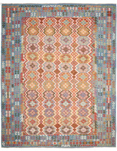 Tappeto Kilim Afghanistan 315x393 Blu Cielo Ara
