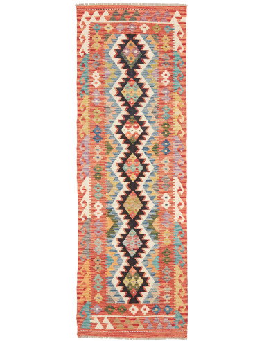 Kilim 79x243 Cm Kilim, Afghanistan, Hand-carded Wool,