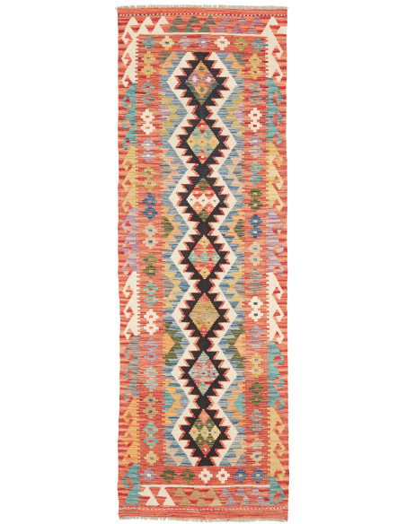 Kilim 79x243 Cm Kilim, Afghanistan, Hand-carded Wool,