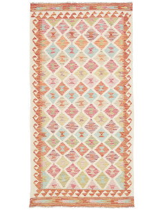 Kilim 102x201 Cm Kilim Afghanistan Hand-carded Wool 0.3