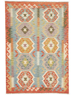 Kilim 123x180 Cm Kilim Afghanistan, Lana Cardata A Mano
