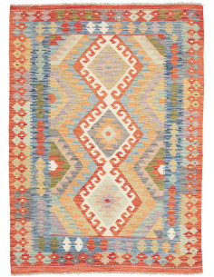 Kilim 123x173 Cm Kilim Afghanistan Lana Cardata A Mano
