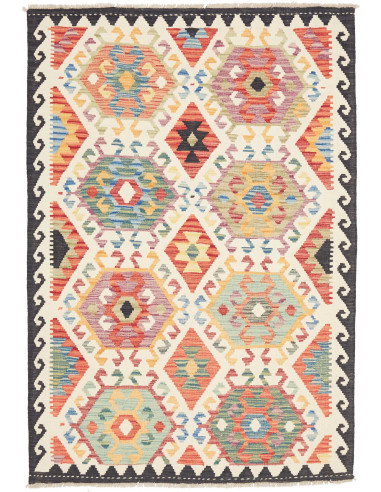 Kilim 123x182 Cm Kilim, Afghanistan, Lana Cardata A Mano