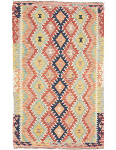 Kilim 118x191 Cm Kilim, Afghanistan, Hand-carded Wool (warp:
