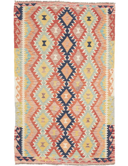Kilim 118x191 Cm Kilim, Afghanistan, Lana Cardata A Mano