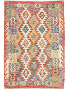 Kilim 123x176 Cm Kilim, Afghanistan, Lana Cardata A Mano