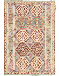 Kilim 123x179 Cm Kilim, Afghanistan, Lana Cardata A Mano