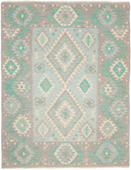 Kilim 146x193 Cm Kilim, Afghanistan, Hand-carded Wool,