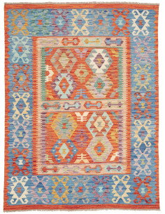 Kilim 148x197 Cm Kilim Afghanistan. Lana Cardata A Mano
