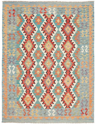 Kilim 148x193 Cm Kilim, Afghanistan, Hand-carded Wool