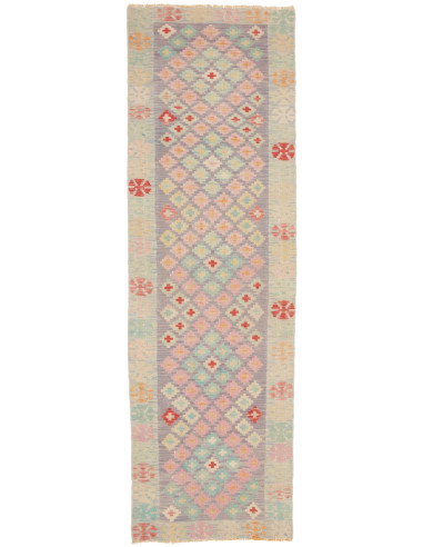 Kilim 73x244 Cm Kilim, Afghanistan, Hand-carded Wool,